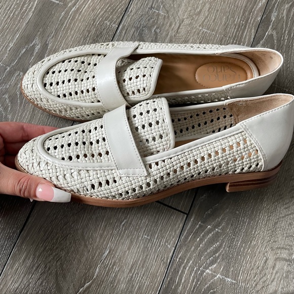Franco Sarto Shoes - White flats